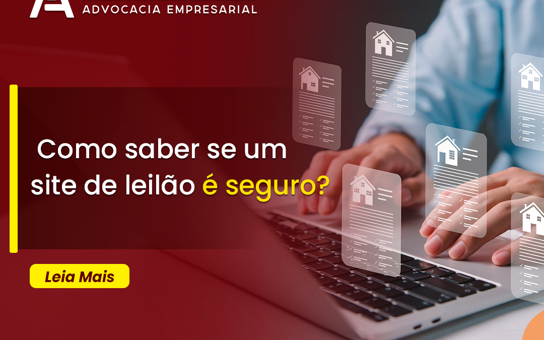 Como saber se um site de leilão é seguro?